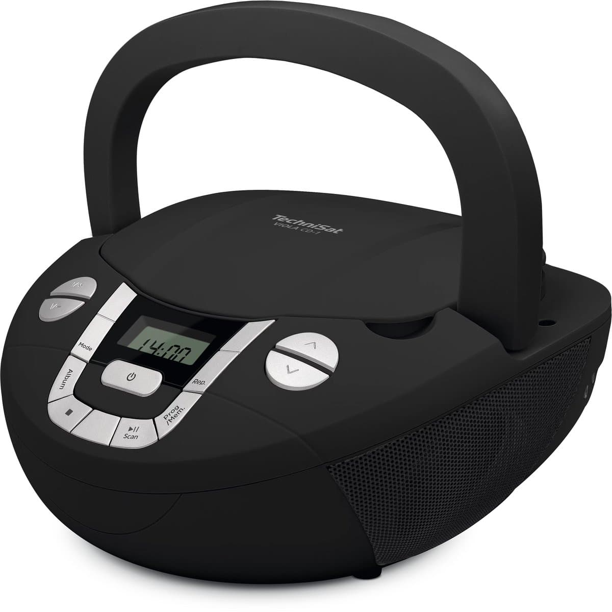 Technisat Viola CD-1 portable FM-radio met CD en bluetooth - zwart thumbnail 3