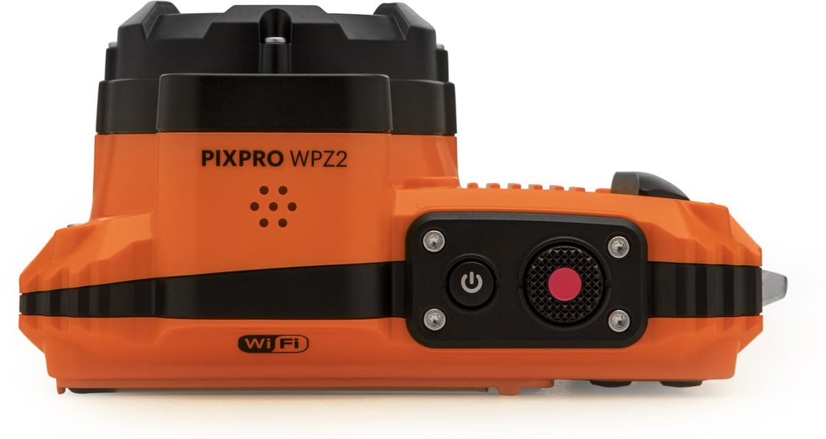 KODAK Pixpro Pack WPZ2 + 2 Batteries + 1 carte SD - Compact 16M Pixels, Etanche à 15m, Anti-Choc, Video 720p, Zoom Optique 4x, Ecran LCD 2,7 - Batterie Li-ion - Orange thumbnail 3