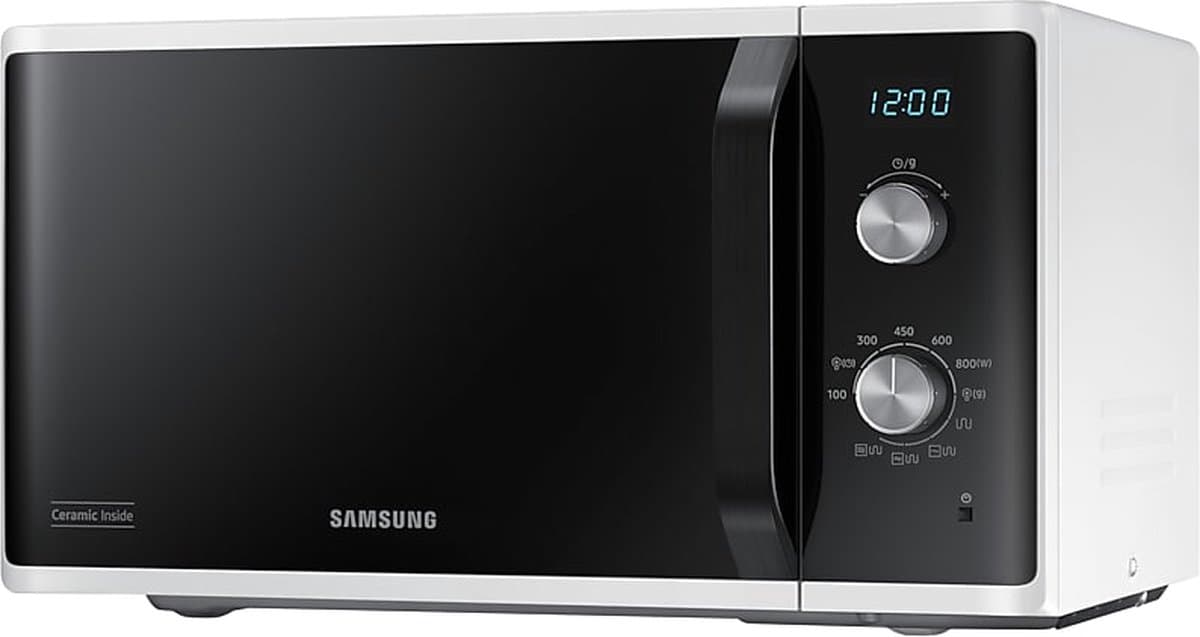 Samsung MG23K3614AW/EG - Combinatiemagnetron - 23 l 800 W - Wit thumbnail 5