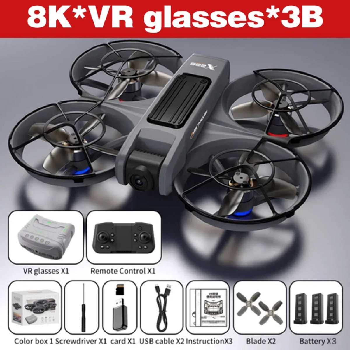 Mijia Mini X226/X226VR Drone 8K HD Dubbele Camera FPV Borstelloze Quadcopter met Schermbediening thumbnail 6
