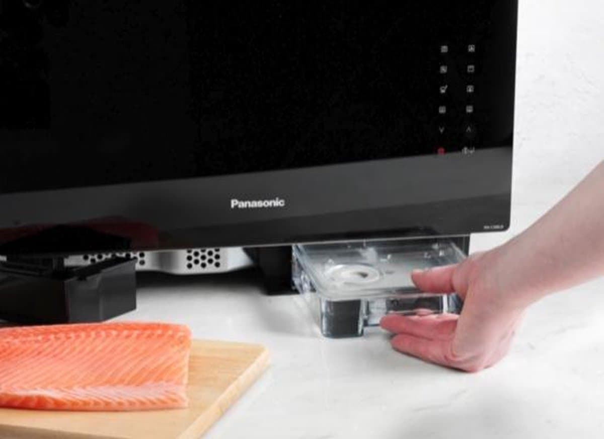Panasonic NN-CS88LBEPG - Combi-Magnetron met Grill - Stoomoven - 31L - max 230°C - 1300W - 36 automatische programma's - Inclusief bakplaat - Zwart thumbnail 7