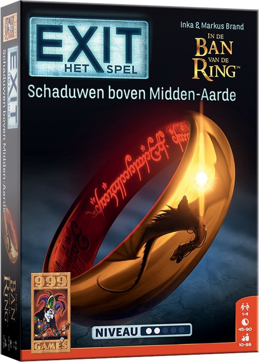 999 Games EXIT Schaduwen boven Midden-Aarde: LOTR escape room spel thumbnail 3