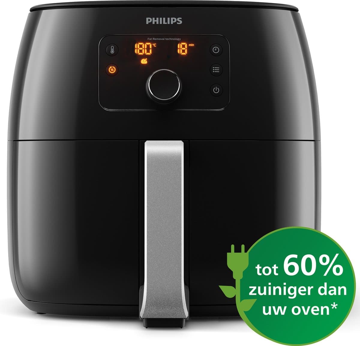 Philips Premium Series Airfryer XXL - HD9650/90 - 7.3L - Tot 6 Personen thumbnail 6