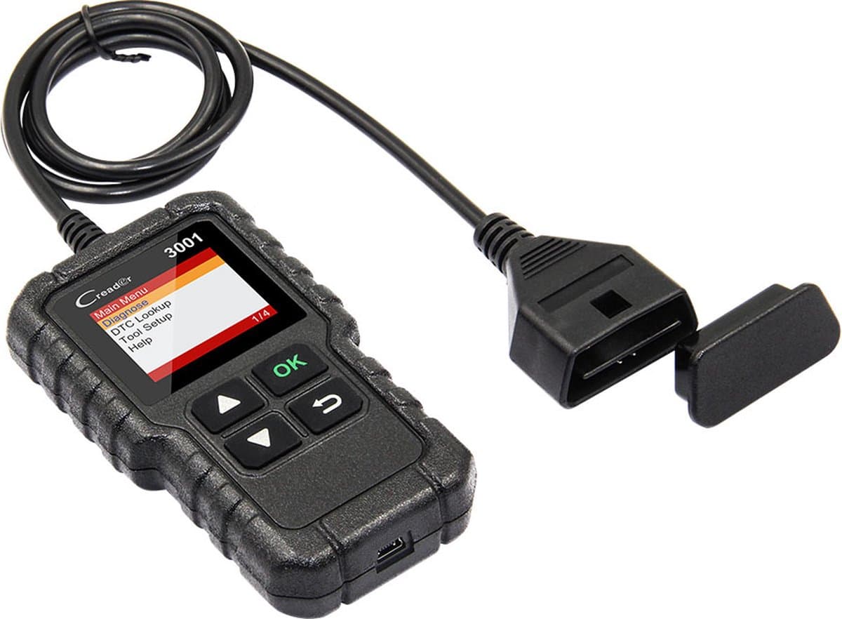 Launch Creader 3001 - OBD2 scanner - Auto Uitleesapparatuur - Storing verwijderen - Plug & Play thumbnail 2