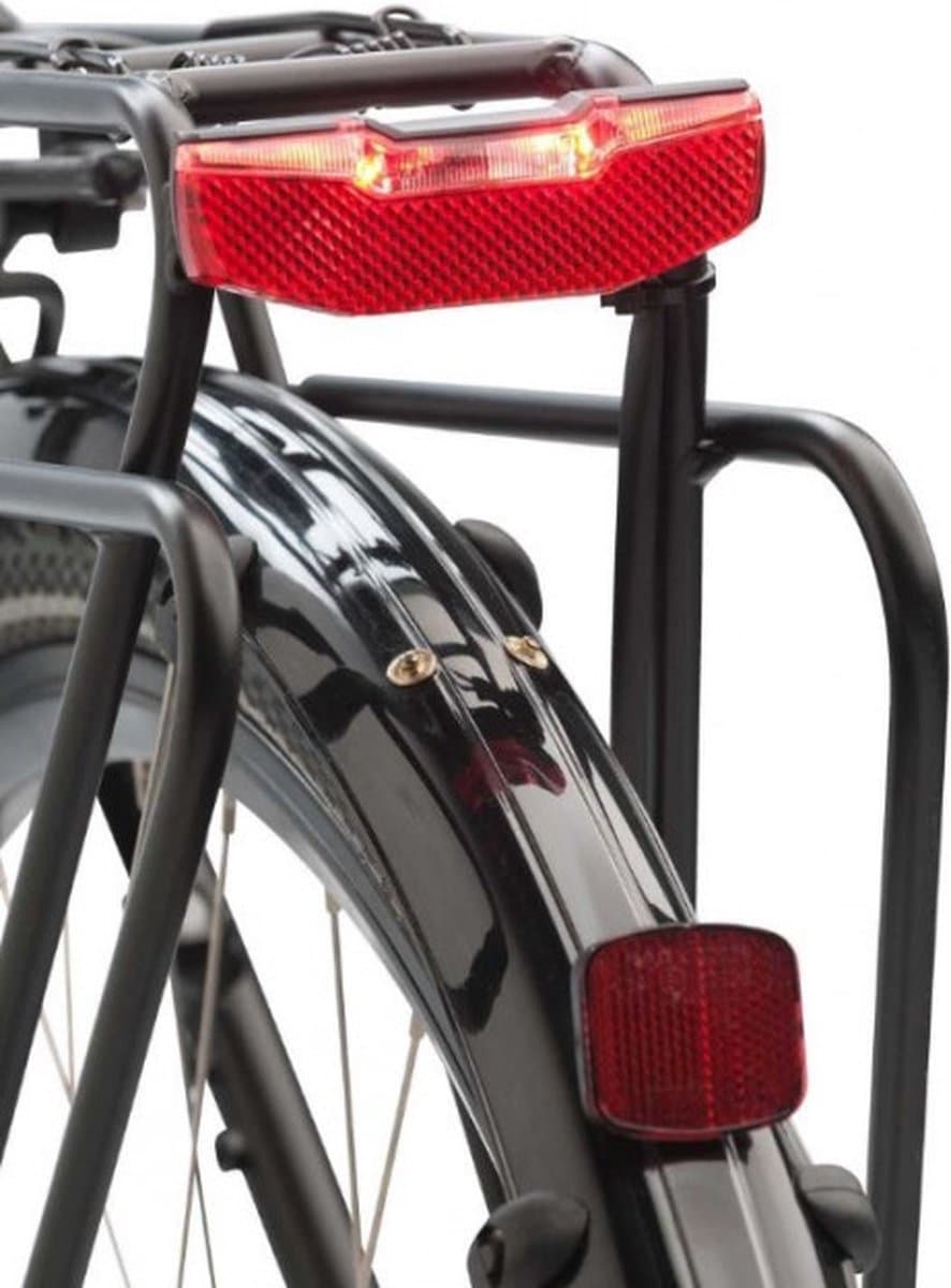 AXA Blueline Steady Achterlicht – LED Fietsverlichting – Dynamo – Steady Functie – 600 m Zichtbaarheid – 50 mm Montage – Zijzichtverlichting – Rood thumbnail 3