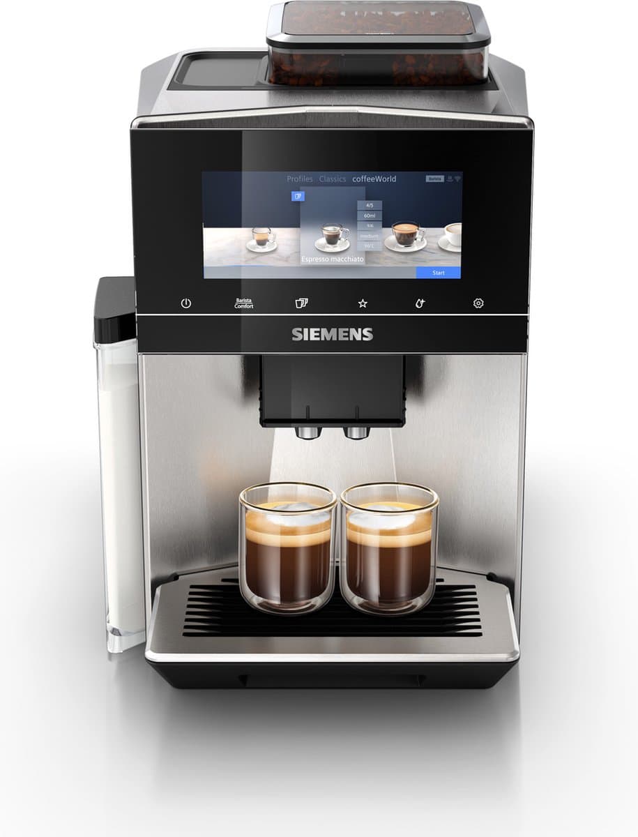 Siemens EQ900 TQ903R03 - Volautomatische espressomachine - RVS/Zwart thumbnail 3