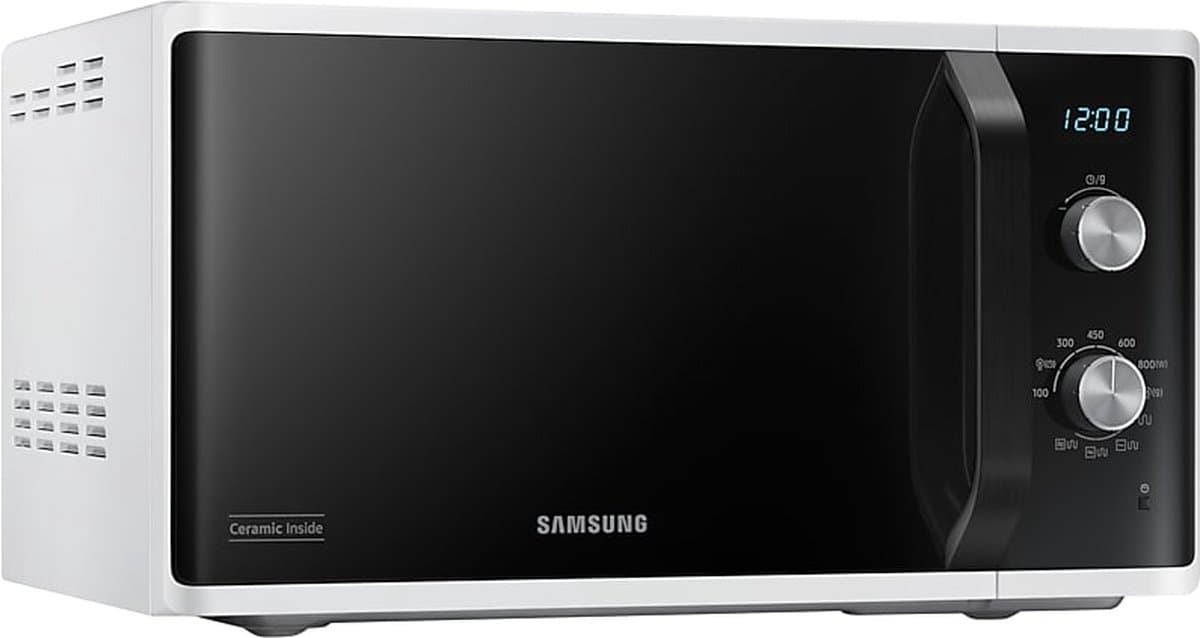 Samsung MG23K3614AW/EG - Combinatiemagnetron - 23 l 800 W - Wit thumbnail 4