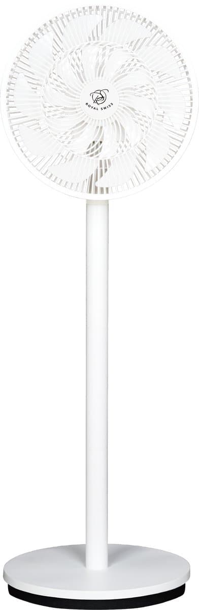 Royal Swiss SF12A3 Staande Ventilator 12 Inch – 3-in-1 (Staand/Tafel/Wand) – 3 Snelheden – Oscillatie – 45W – Wit