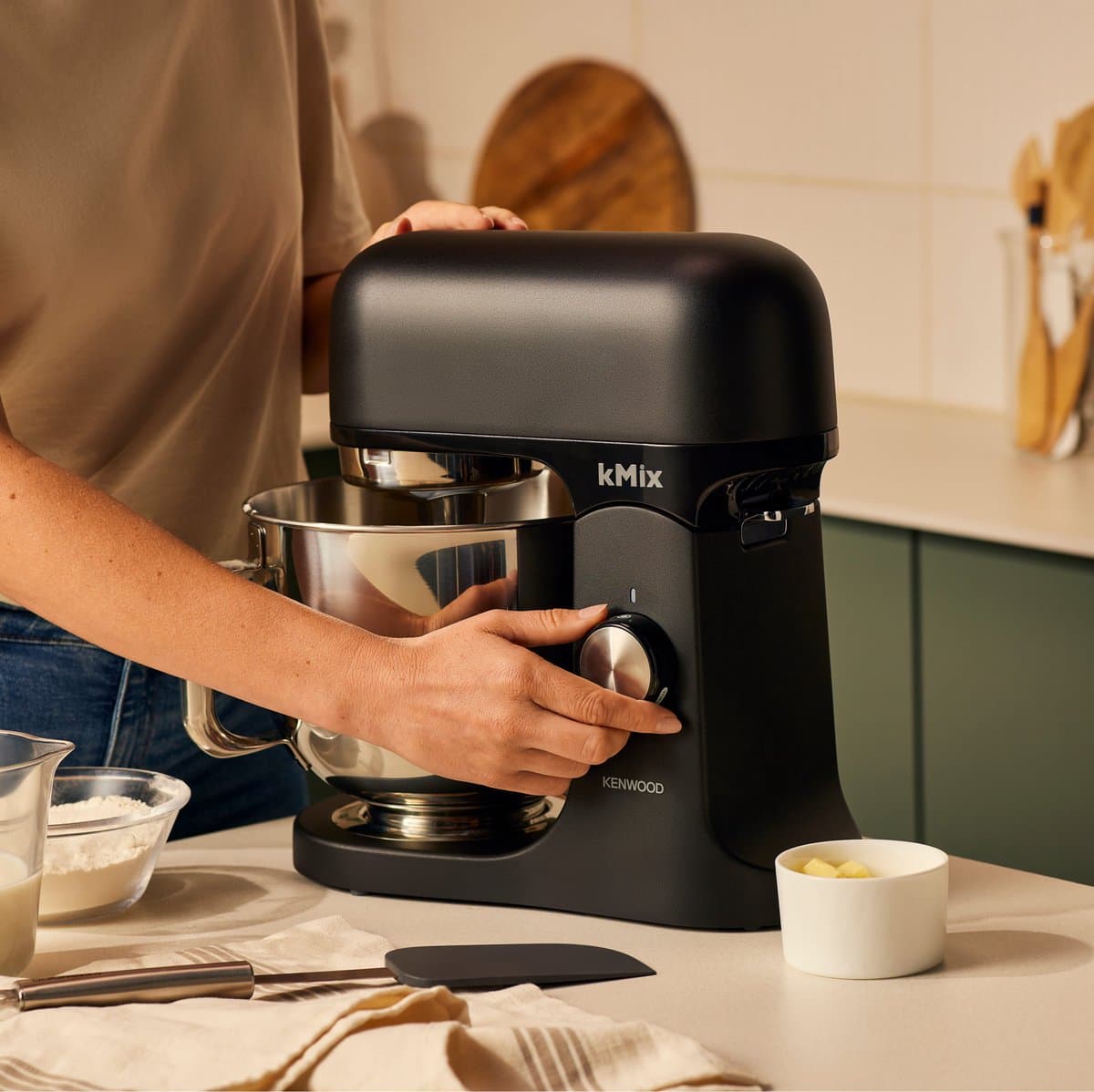 Kenwood KMX751ABK Keukenmachine 1000 W Zwart thumbnail 4