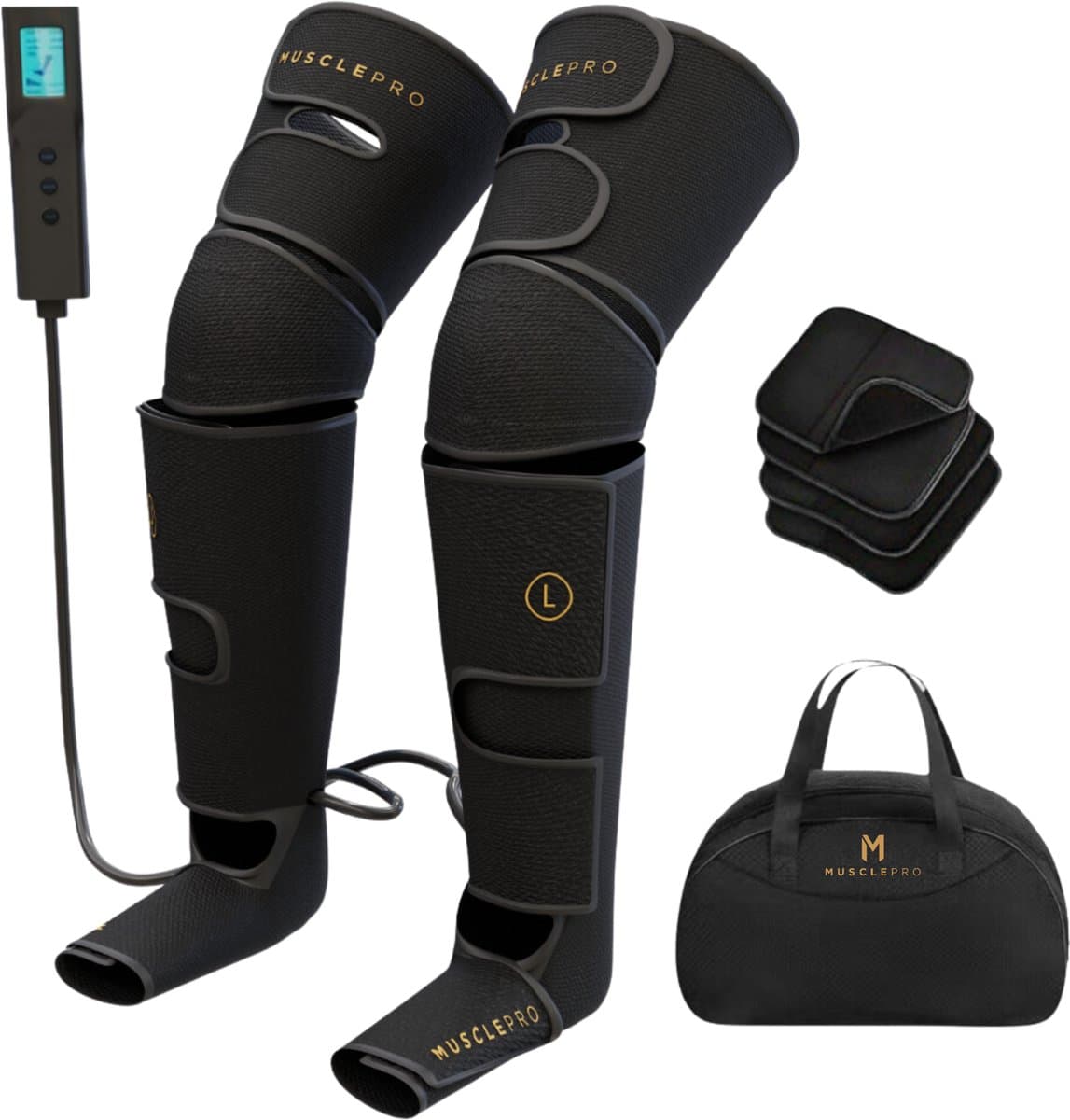 Recovery Boots - Professioneel Beenmassage & Voetmassage apparaat voor Bloedcirculatie - Sport Gym Fitness - Compressie massage - Voet Massage Vermoeide Benen Shiatsu Luchtcompressie Bloedsomloop lymfedrainageapparaat Oedeem