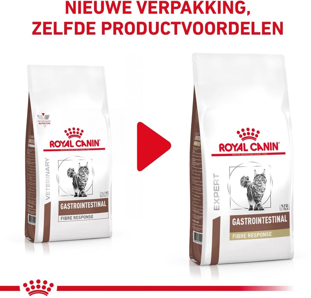 Royal Canin VHN Serie - Droogvoer Kat - Gastro Fibre Response - 4 kg thumbnail 8