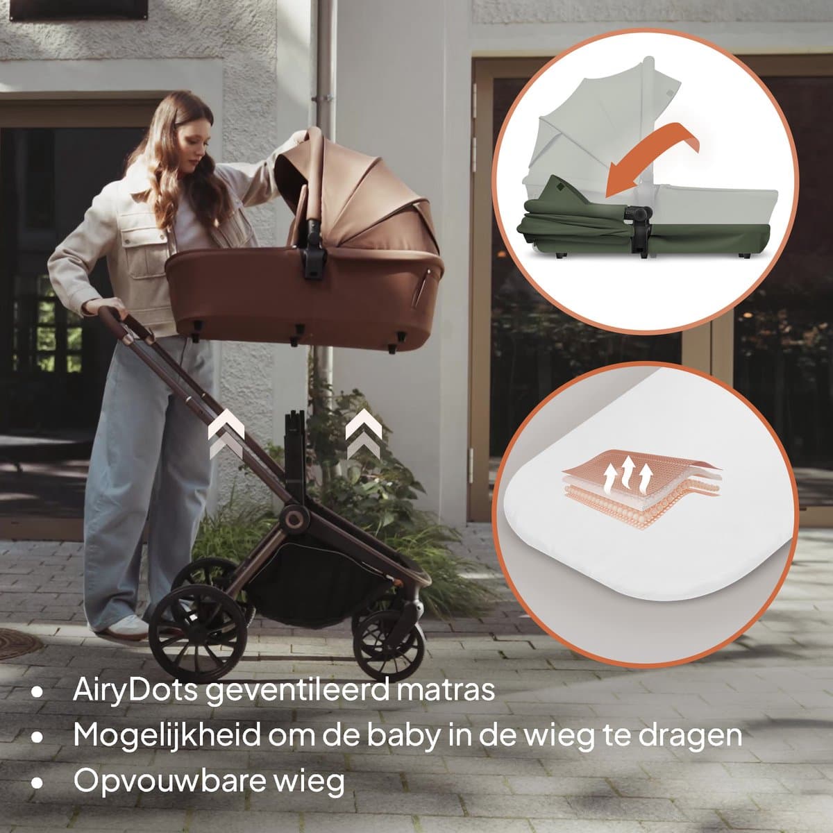 Lionelo Mika Plus 3in1 - Complete kinderwagen met autostoel thumbnail 3
