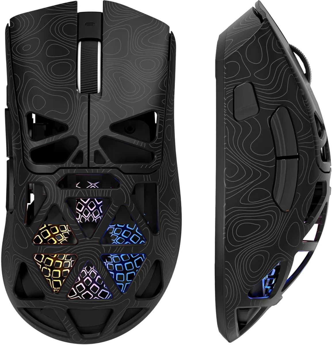Furycube G11 - Tri-Mode Gaming Muis - Draadloos - Bedraad - Bluetooth - PAW3311 Sensor - 12.000 DPI - 1000Hz - Zwart thumbnail 7