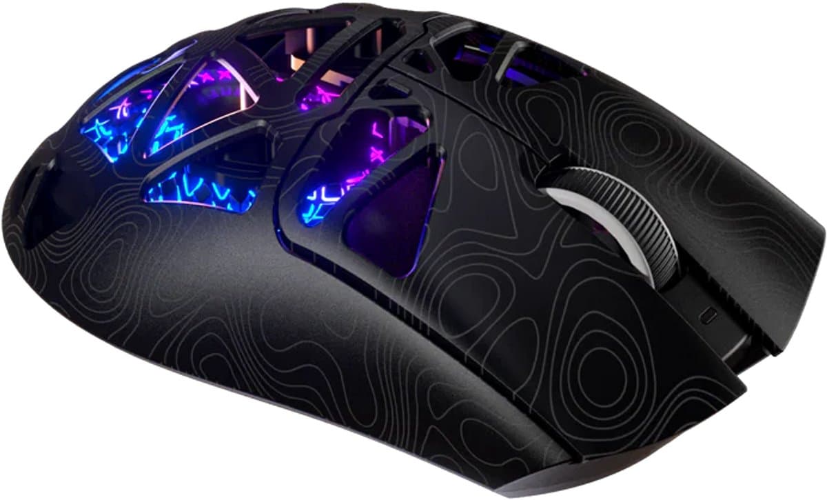 Furycube G11 - Tri-Mode Gaming Muis - Draadloos - Bedraad - Bluetooth - PAW3311 Sensor - 12.000 DPI - 1000Hz - Zwart thumbnail 5