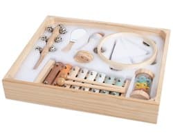 Productfoto van Montessori Muziekinstrumenten Set 8-delig