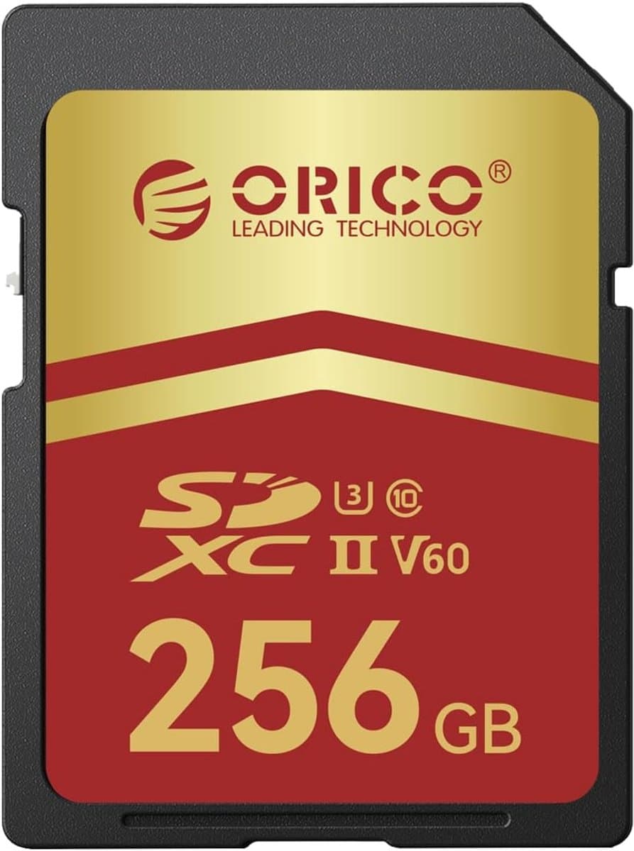 Geheugenkaart 256 GB - SDXC Kaart Opslag - Snelle Data Transfer - UHS-II Snelheid - 256 Gigabyte