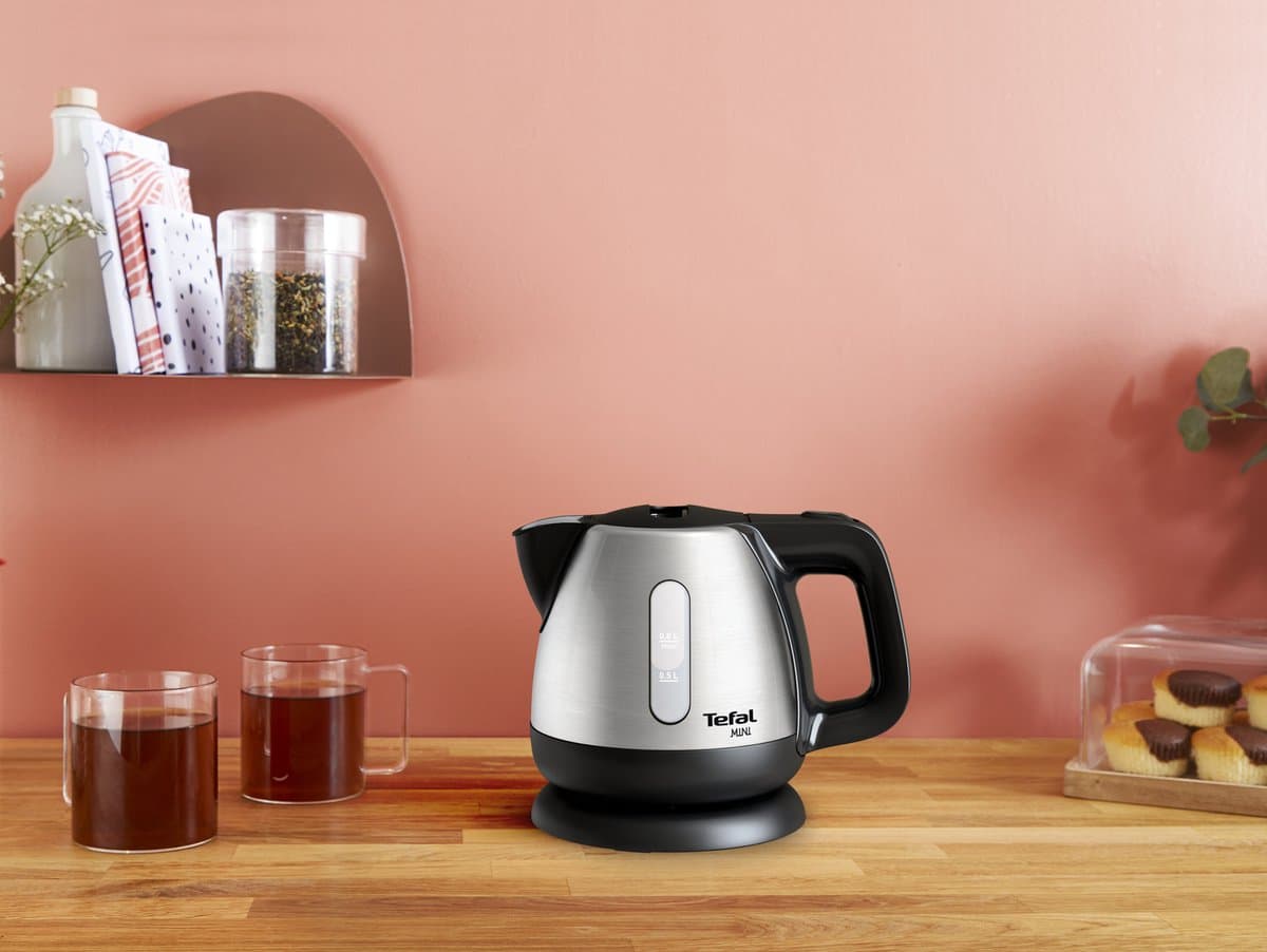 Tefal BI8125 - Waterkoker - 0,8L - Compact Design - Zilver - 2200W thumbnail 2
