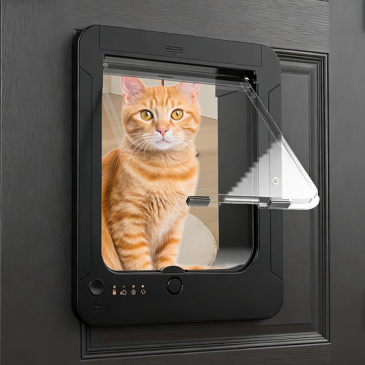 Huisdierluik met Chip - Kattenluik Hondenluik - Toegangscontrole Huisdieren - Microchip Identificatie - 1956 x 2108 cm thumbnail 3