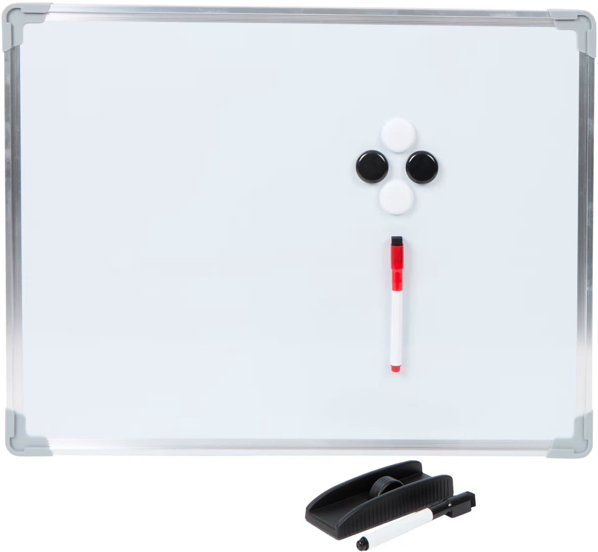 Whiteboard Set Magnetisch 45 x 60cm incl. marker, wisser en magneten