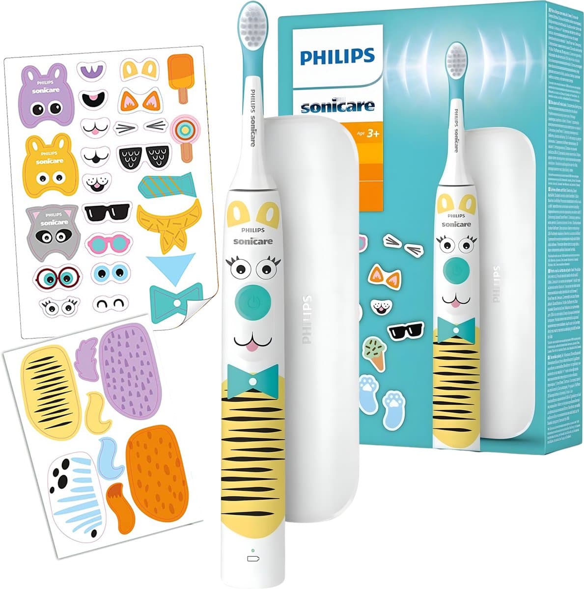 Philips Sonicare HX3603/01 – sonische tandenborstel – voor kinderen - Wit thumbnail 3