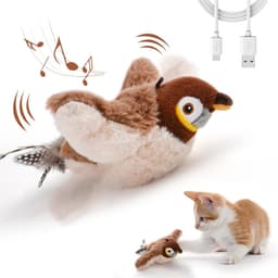 Productfoto van Interactief flappy vogel kattenspeelgoed