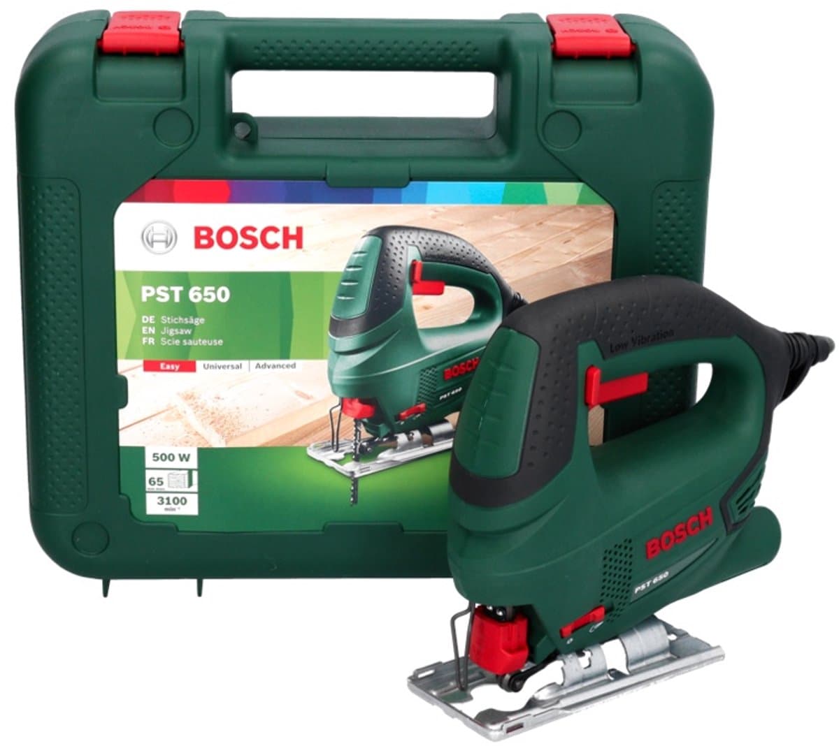 Bosch PST 650 Decoupeerzaag - 500W - compact en licht thumbnail 3