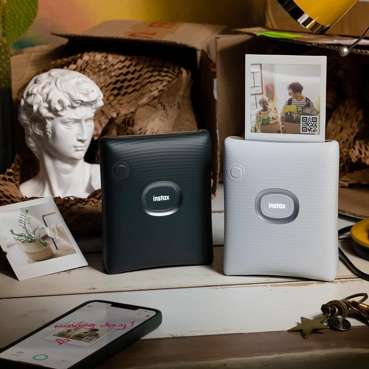 RFWR® Smartphoneprinter SQUARE voor het afdrukken van foto's thumbnail 2