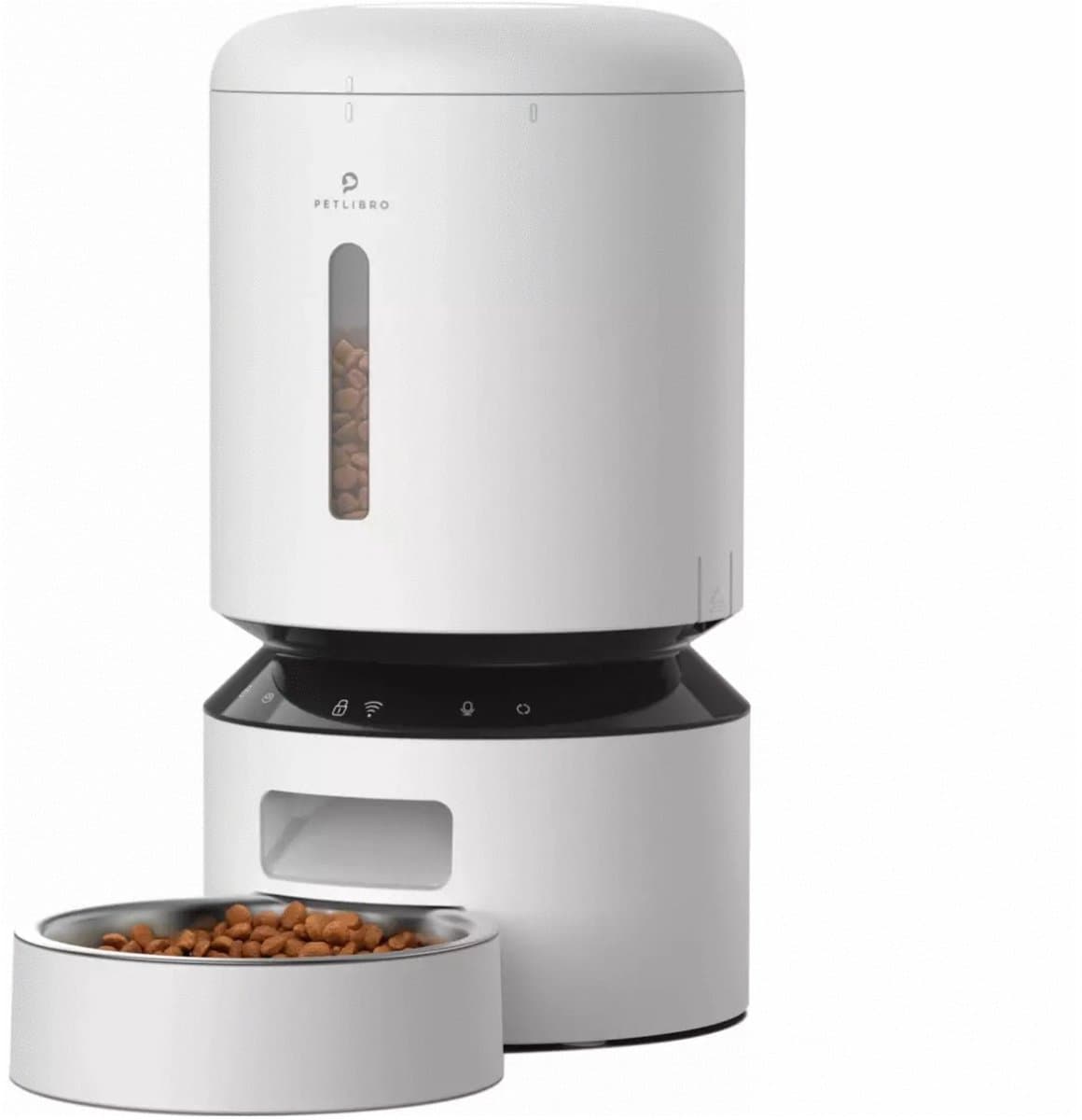 Petlibro - Automatische voerbak - kattenvoerbak - Voederbak met App en WIFI - 5L - Wit