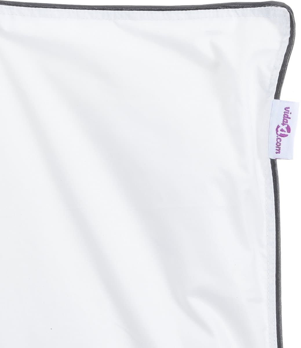 vidaXL - Winter - Duvet - Wit - 140 - x - 220 - cm - Veer thumbnail 4