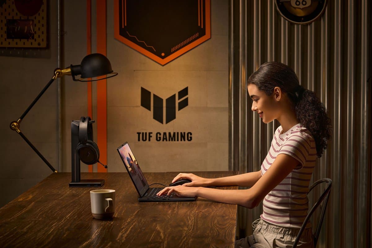 ASUS TUF Gaming A14 FA401KM-RG003W - Gaming Laptop - Ryzen AI 7 - RTX 5060 - 16 GB/1000 GB - 14 inch - RTX 5060 - 165 Hz thumbnail 7