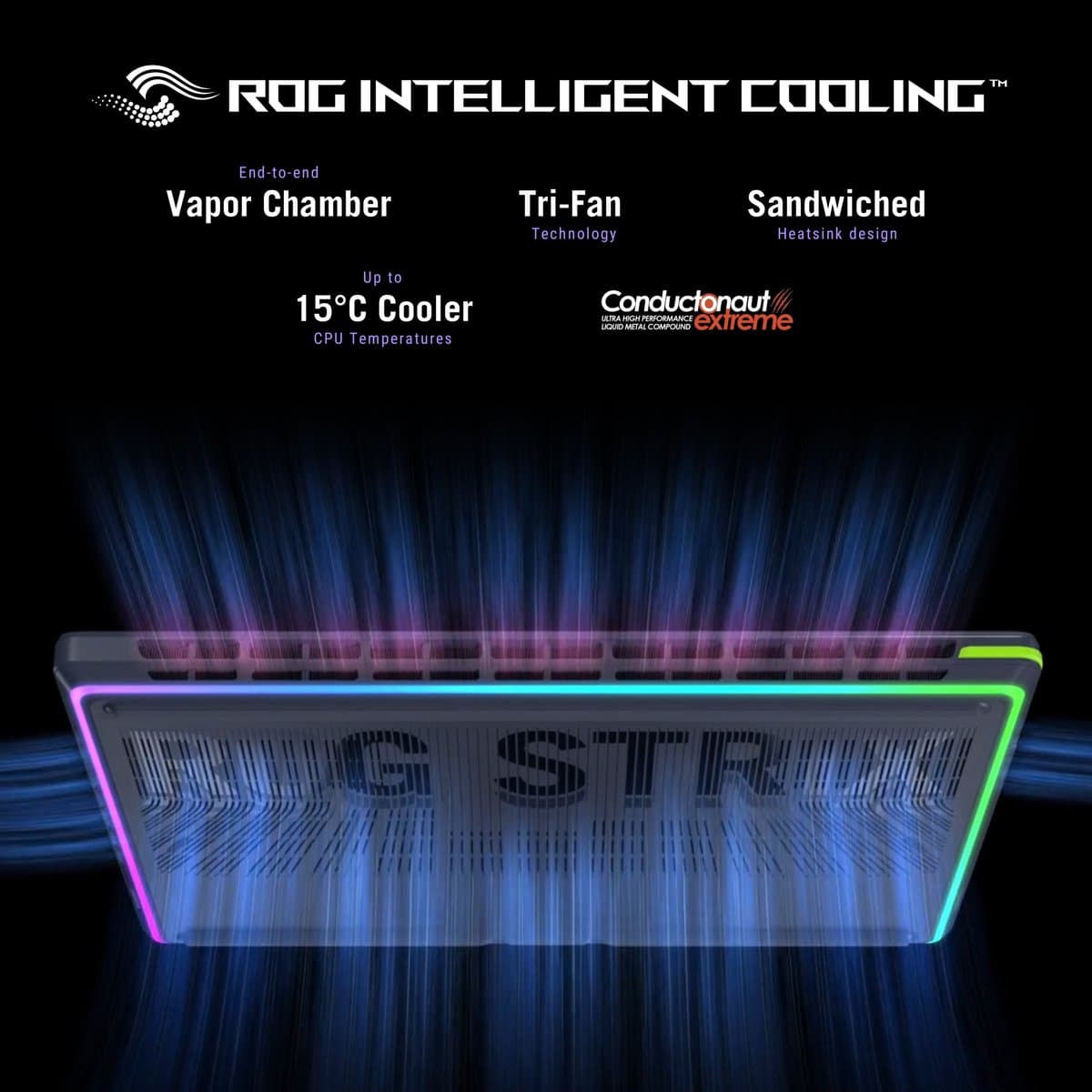 ASUS ROG Strix G16 G615LW-RV009W - Gaming Laptop - 16 inch - RTX 5080 - 165Hz thumbnail 3