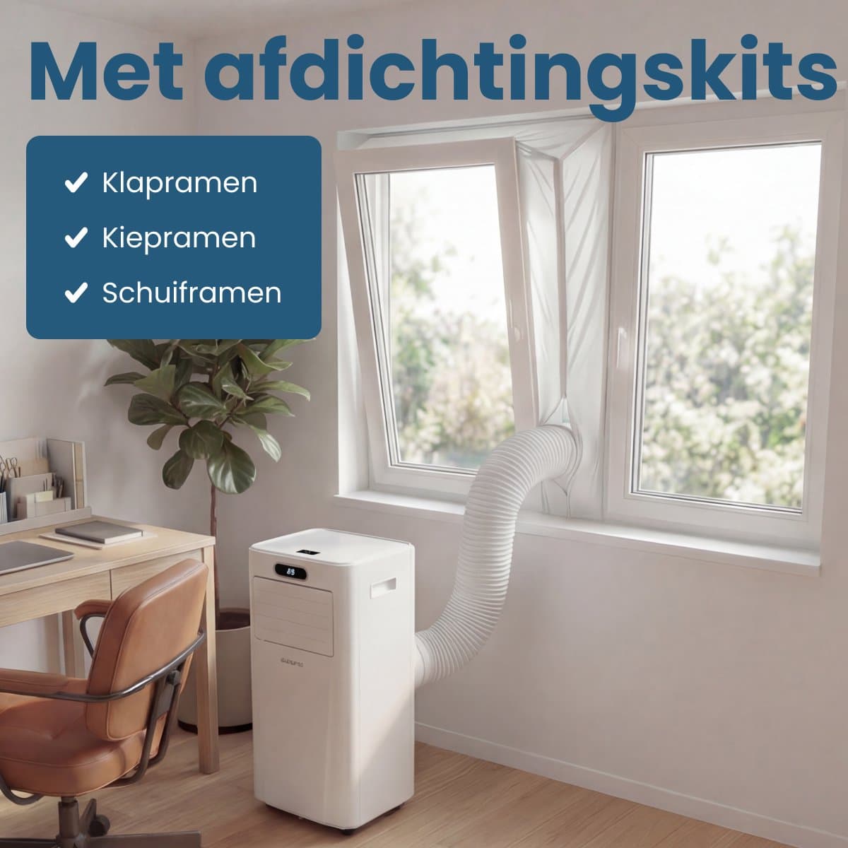 Auronic AU3262 7.000 BTU met twee raamkits thumbnail 6