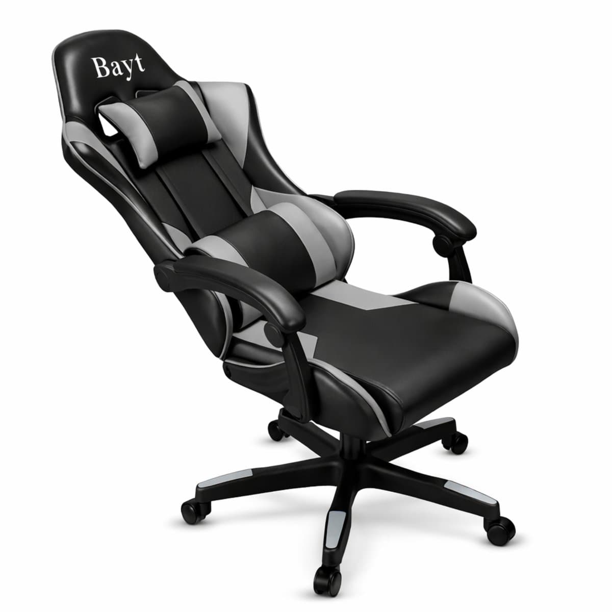 Bayt Gamestoel - Gaming Chair - Gamingstoel - Ergonomische Bureaustoel - Zwart - Verstelbaar thumbnail 5