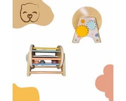 Productfoto van The Baby Supply Montessori Speelgoed - Draaiende Trommel