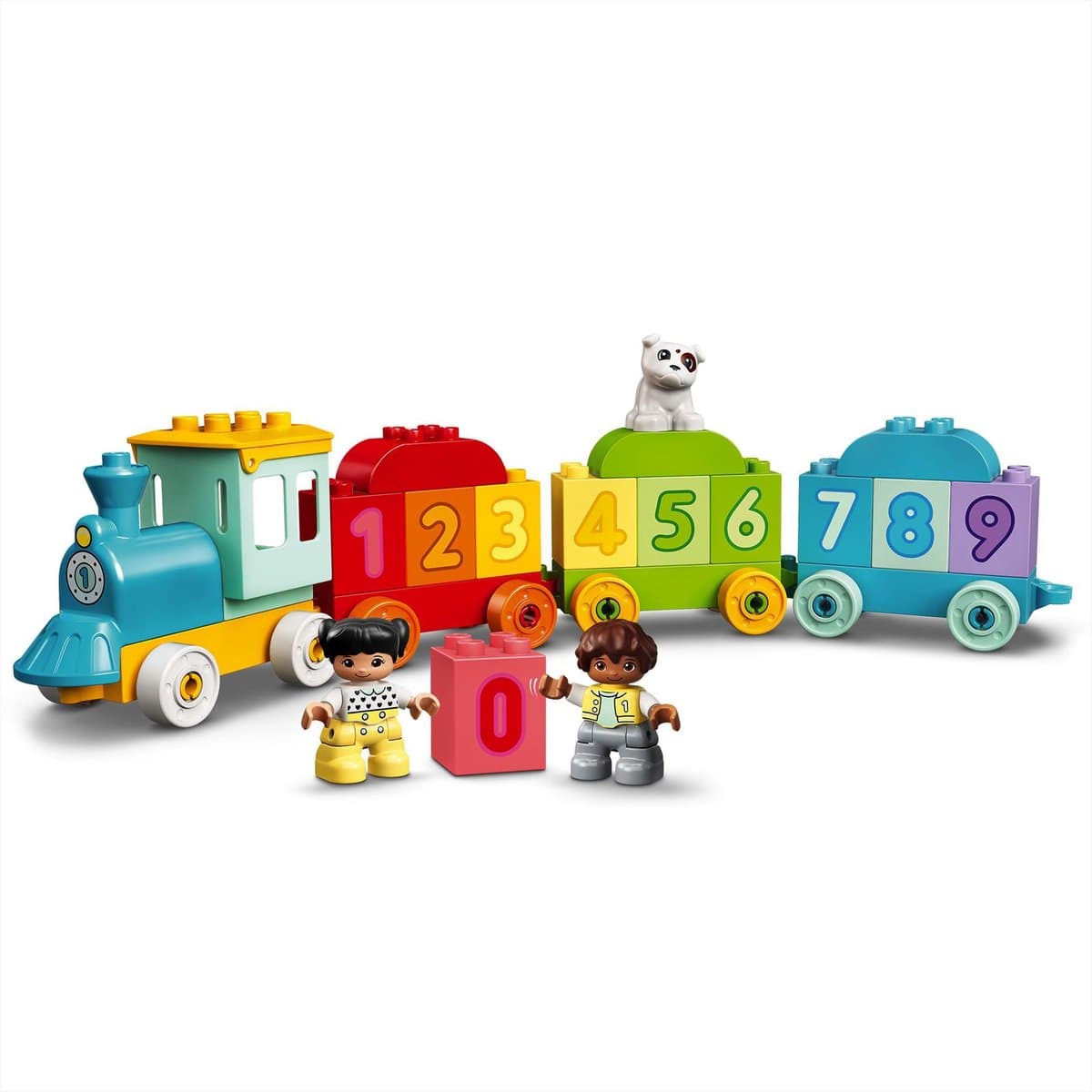 LEGO DUPLO Getallentrein: leren tellen met 10 cijferstenen thumbnail 7