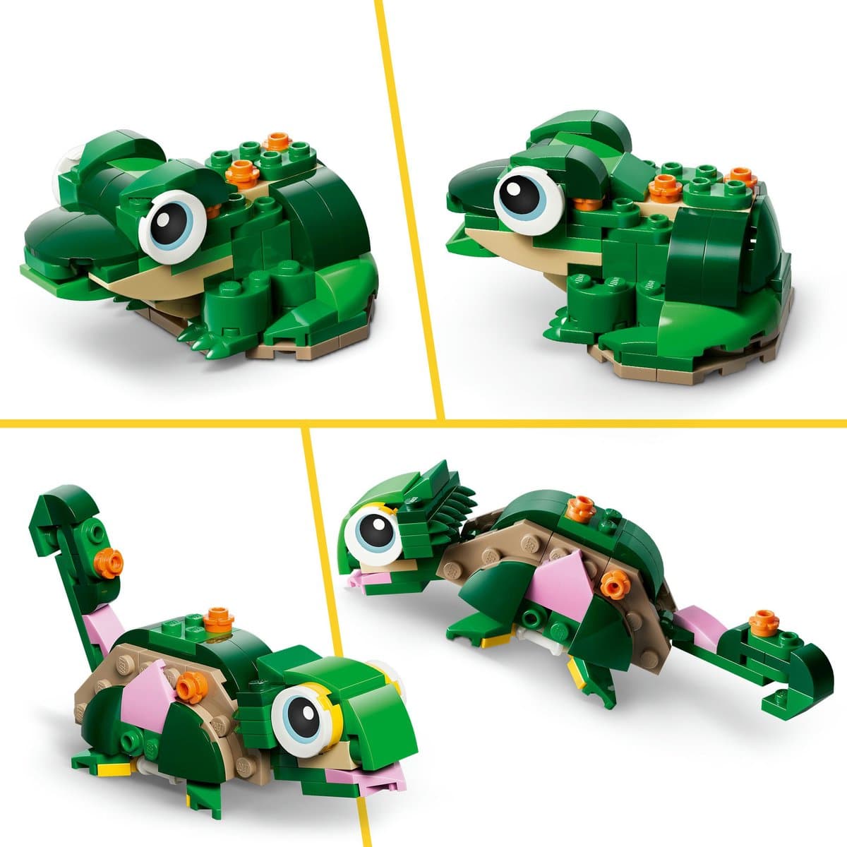 LEGO Creator Schildpad met waterlelie - constructiespeelgoed thumbnail 3