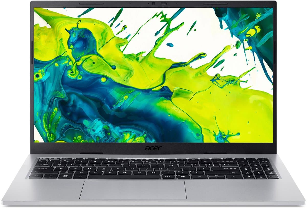 Acer Aspire Go 15 AG15-72P-75H3 Intel Core 7 150U Laptop 39,6 cm (15.6") Full HD 32 GB DDR5-SDRAM 1 TB SSD Wi-Fi 6 (802.11ax) Windows 11 Home US International Zilver