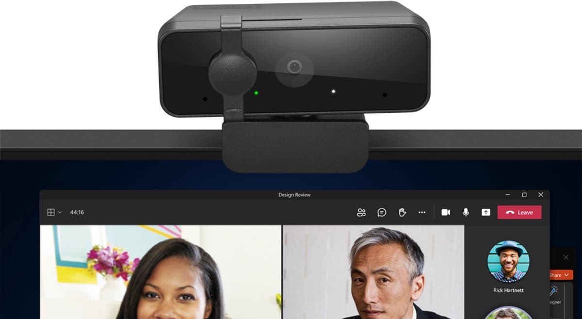 Lenovo 310 Full HD-webcam – 1920 x 1080 Pixel – Klemhouder, Microfoon thumbnail 2