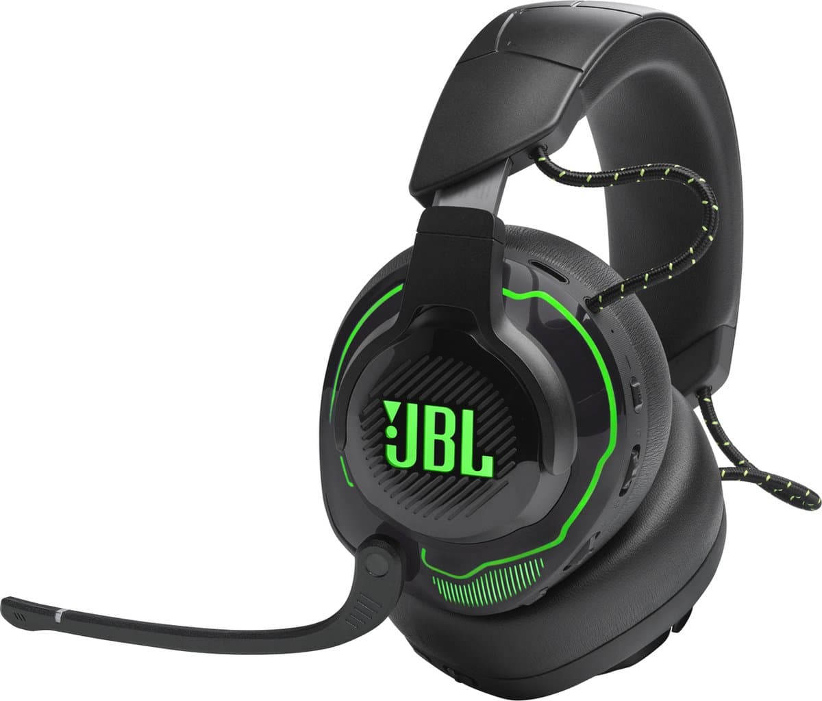 JBL Quantum 910X - Draadloze Headset met Lage Latency - 2.4 GHz & Bluetooth - Active Noise Cancelling - 3D Headtracking Audio - 37 uur batterij - Xbox & Multi-Platform - Zwart thumbnail 2
