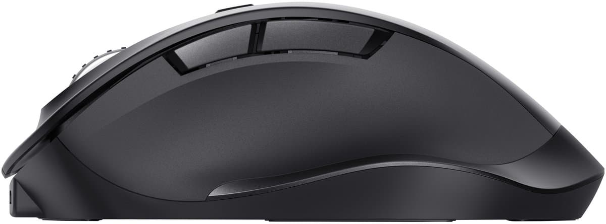 Trust Fyda - Draadloze Muis met USB-ontvanger - Comfortabele grip - Oplaadbaar - Zwart thumbnail 8
