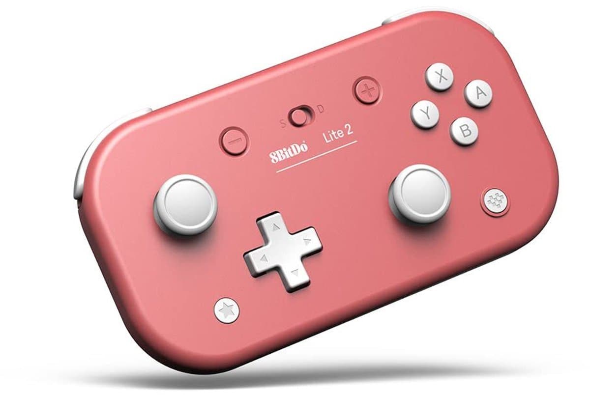 8BitDo Lite 2 Pink - Gamepad Android - Nintendo Switch - Raspberry Pi - roze - afbeelding 1