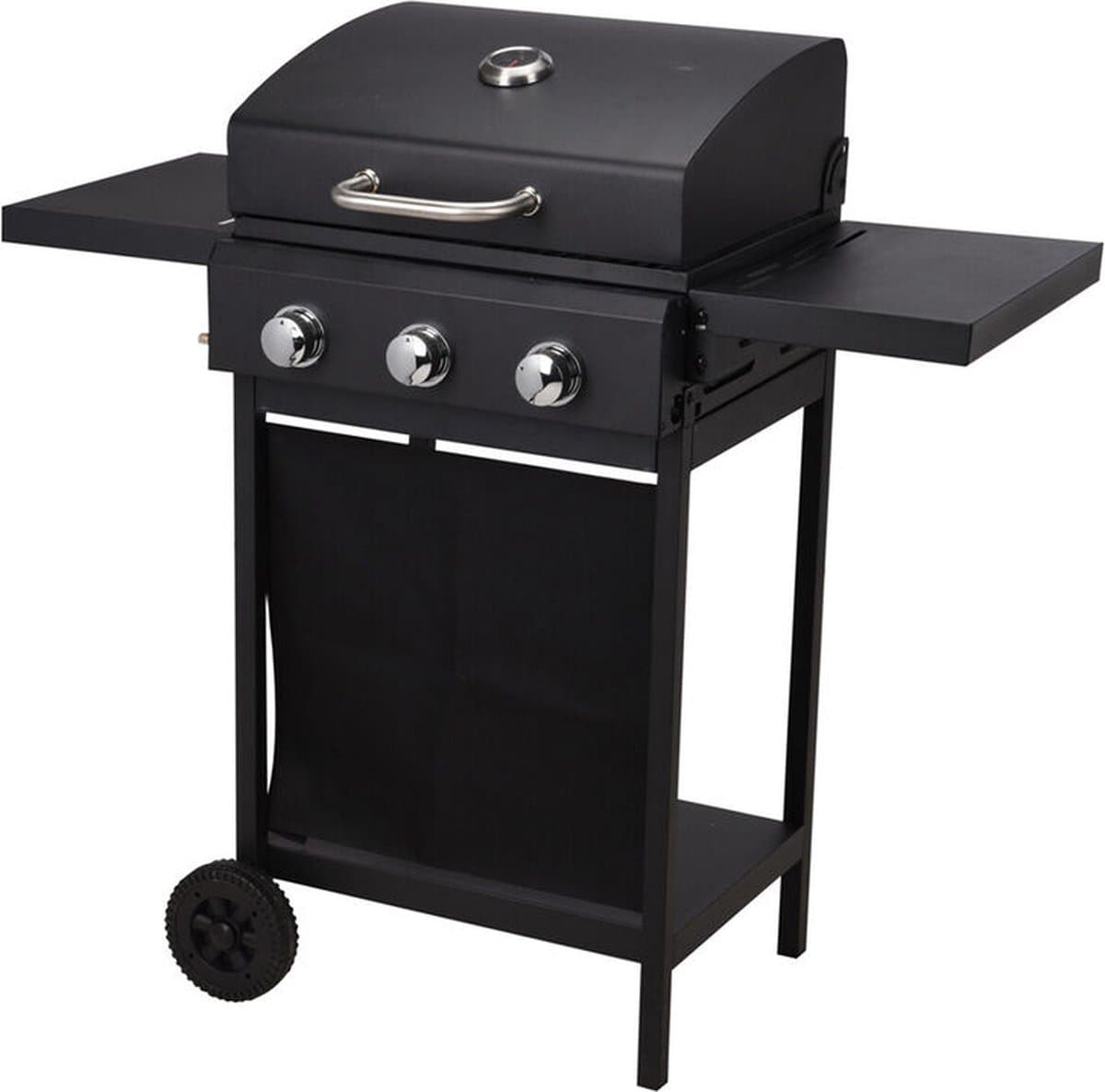 Gas Barbecue Vaggan 139 x 56,5 x 106 cm Black thumbnail 8