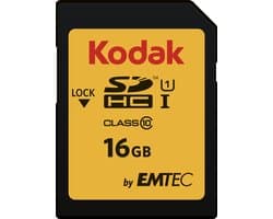 Kodak 580X® 16GB SDHC Geheugenkaart