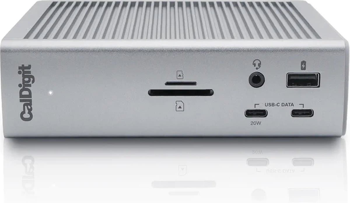 CalDigit TS4 - Thunderbolt Station 4 (EU) SPACE GREY with 0.7m Thunderbolt 4 Cable