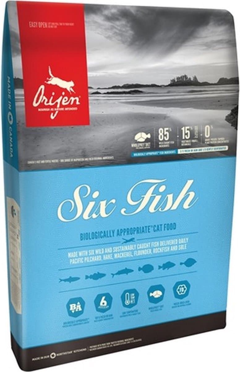 2x ORIJEN 6 FISH CAT 1,8KG thumbnail 2