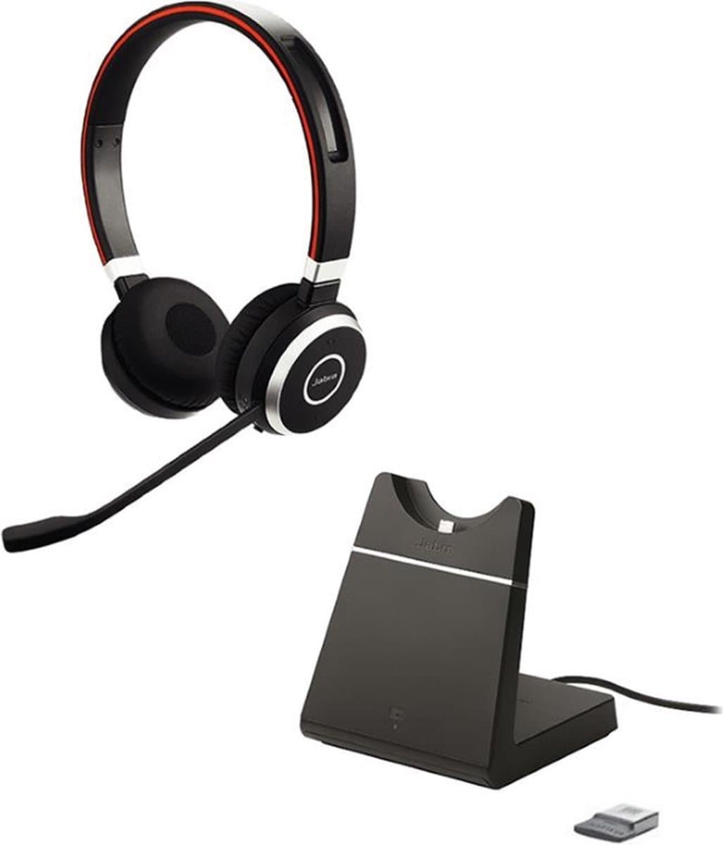 Jabra Evolve 65 MS Stereo met Oplaadstandaard thumbnail 7