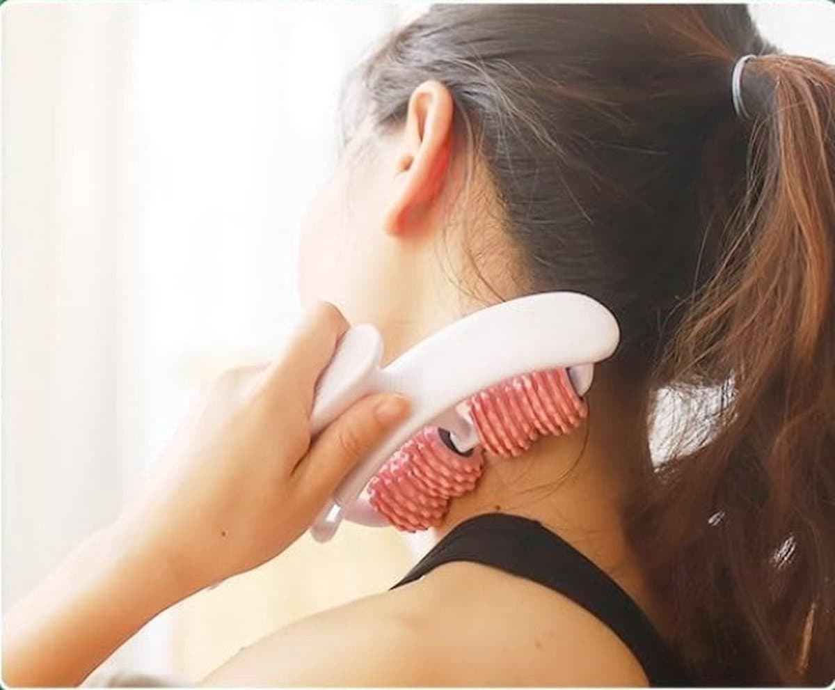 Cellulite massage apparaat - draagbaar, instelbaar, groen thumbnail 7