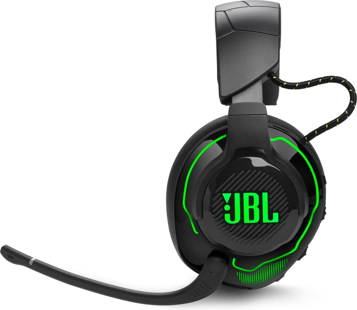 JBL Quantum 910X - Draadloze Headset met Lage Latency - 2.4 GHz & Bluetooth - Active Noise Cancelling - 3D Headtracking Audio - 37 uur batterij - Xbox & Multi-Platform - Zwart thumbnail 4