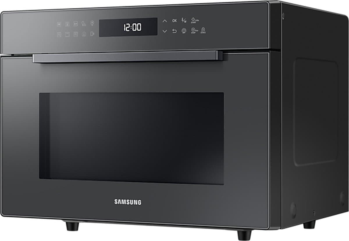 Samsung MC35R8058CC/EN - Combi-magnetron - Zwart - PowerGrill Duo - Airfry - Gemakkelijk schoon te houden thumbnail 4