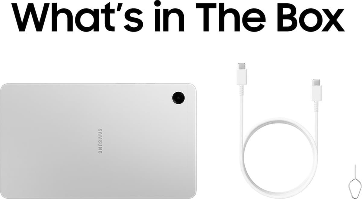 Galaxy Tab A9 Wi-Fi 64GB zilver thumbnail 7